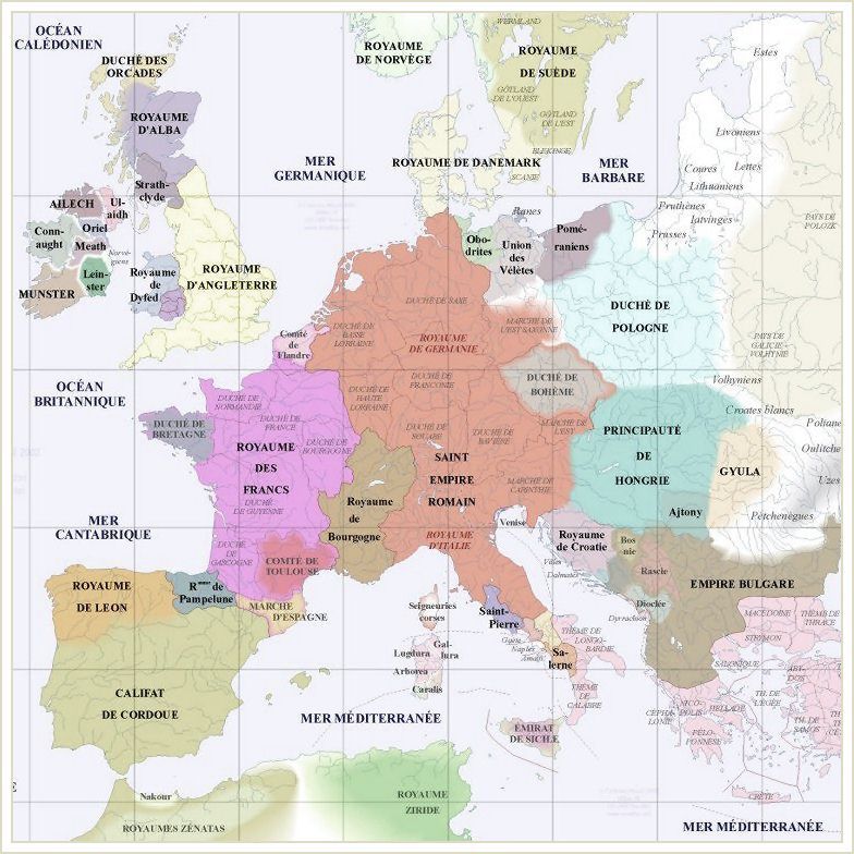 L Europe En L an 1000 l-europe-en-l-an-1000